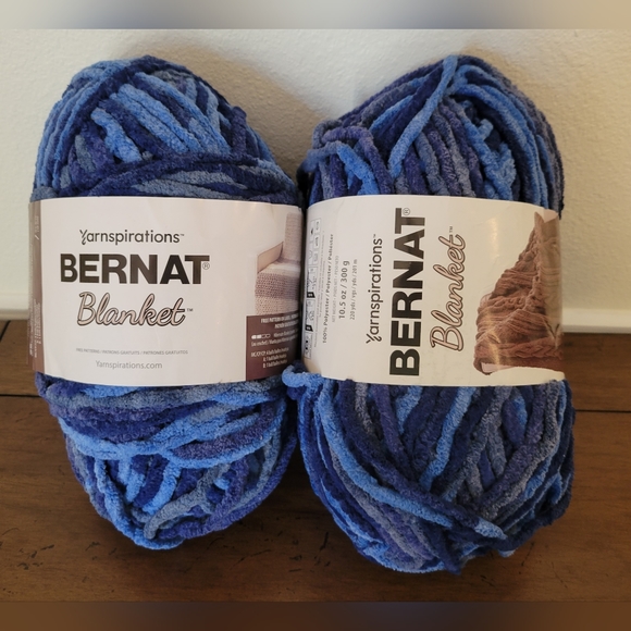 BERNAT Office 2 New Bernat Blanket Yarn North Sea Poshmark